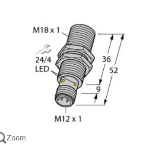turck图尔克电感式传感器BI7C-EM18-VP6X-H1141