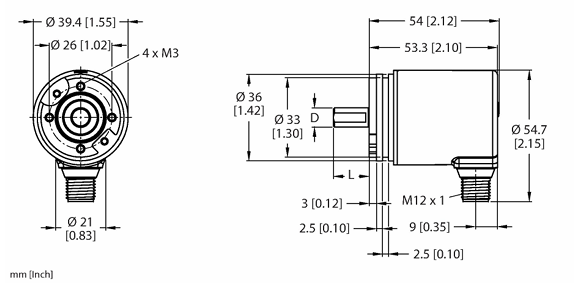 turck图尔克编码器RES-180SA0S-8BAR-H1151/N0