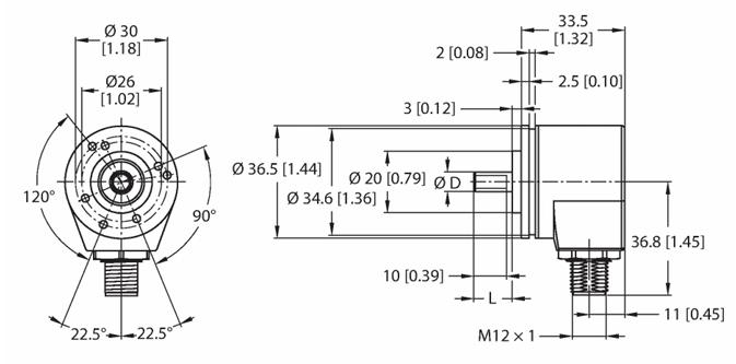 turck图尔克编码器REI-04QA0C-4A2500-H1181
