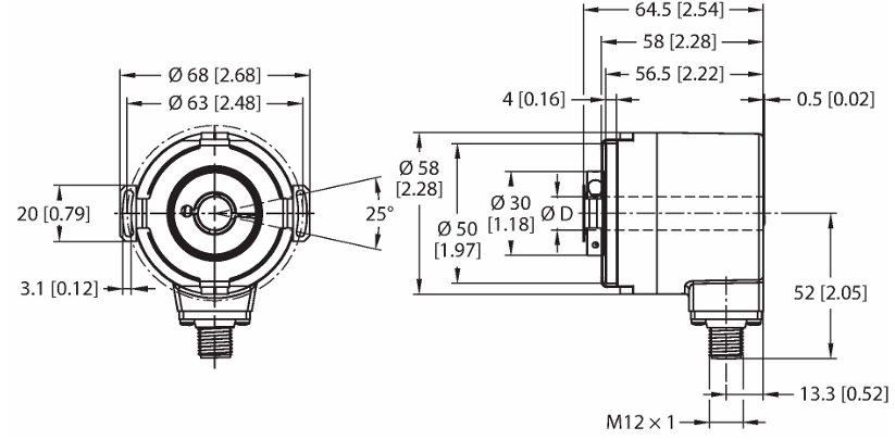 turck图尔克编码器RES-187H10E-3C13B-H1181