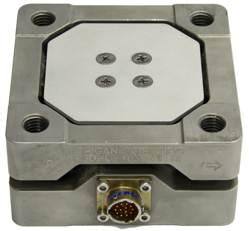 Michigan Scientific Corportation方形三轴称重传感器TR3D-C-*