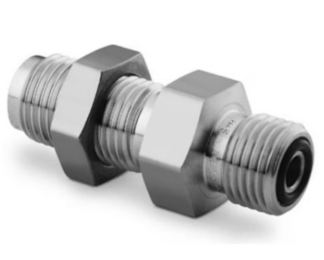SWAGELOK世伟洛克-VCO® O 型圈面密封管接头-直通穿板 SS-4-VCO-61