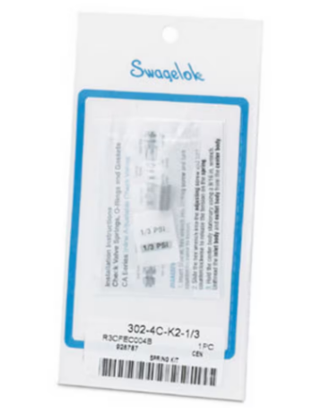 SWAGELOK世伟洛克-单向阀C 系列弹簧成套件 302-8C-K2-1/3